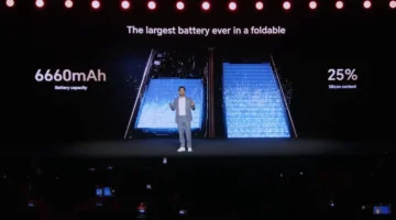 شركة Honor تطلق هاتف Magic V6 القابل للطي ببطارية 6600 مللي أمبير